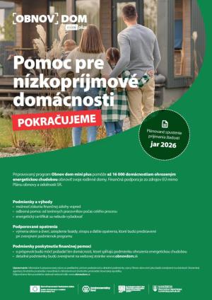 Obnov dom mini plus 2026